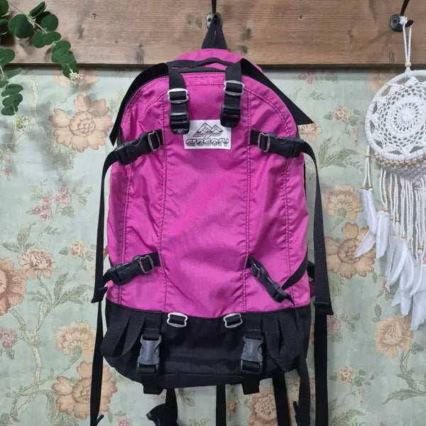 [BUNJANG] Gregory Classic Logo Backpack Vivid Pink / 그레고리 백팩