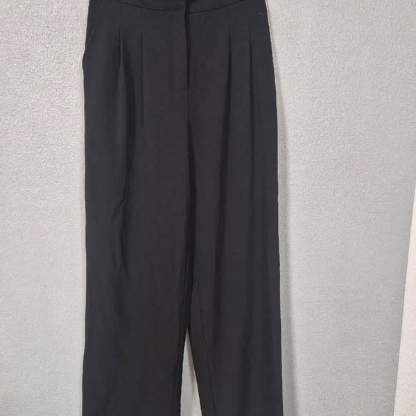 [BUNJANG] moon Pintuck Rayon Blend Wider Slacks 55-66 / moon 핀턱 레이온혼방 와이더 슬렉스 55~66
