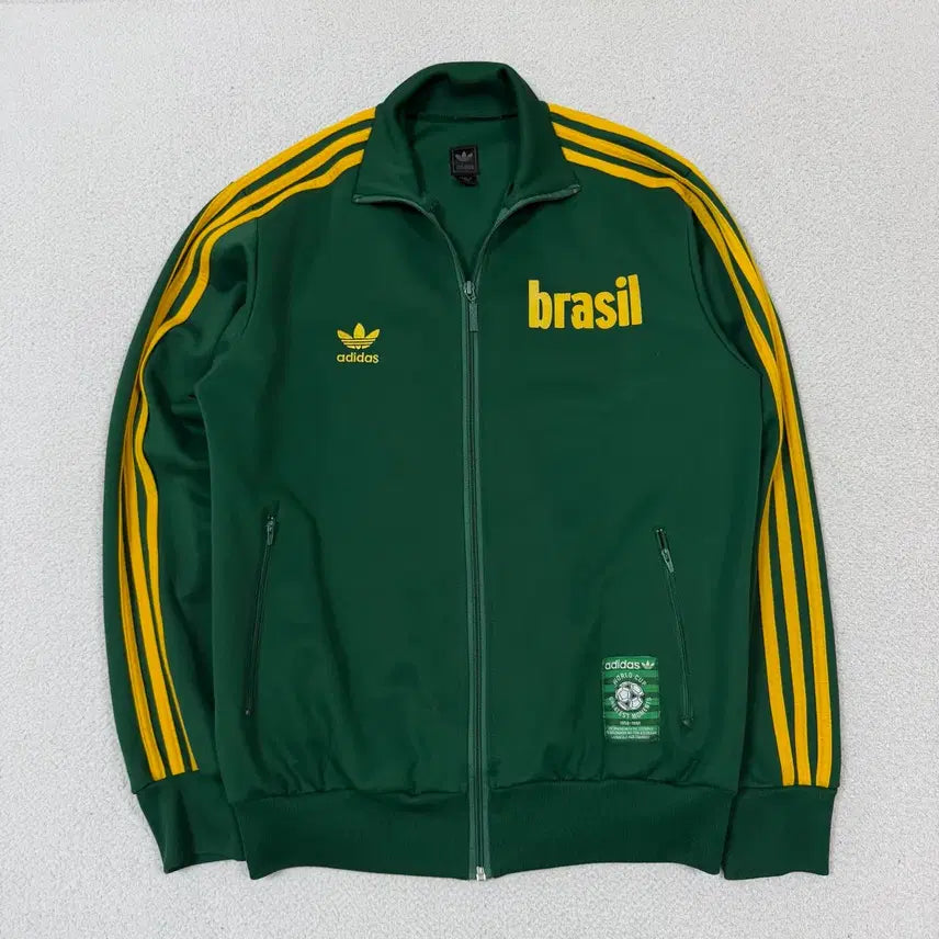 [BUNJANG] Adidas Brazil Track Jacket / 아디다스 져지 집업 브라질 초록