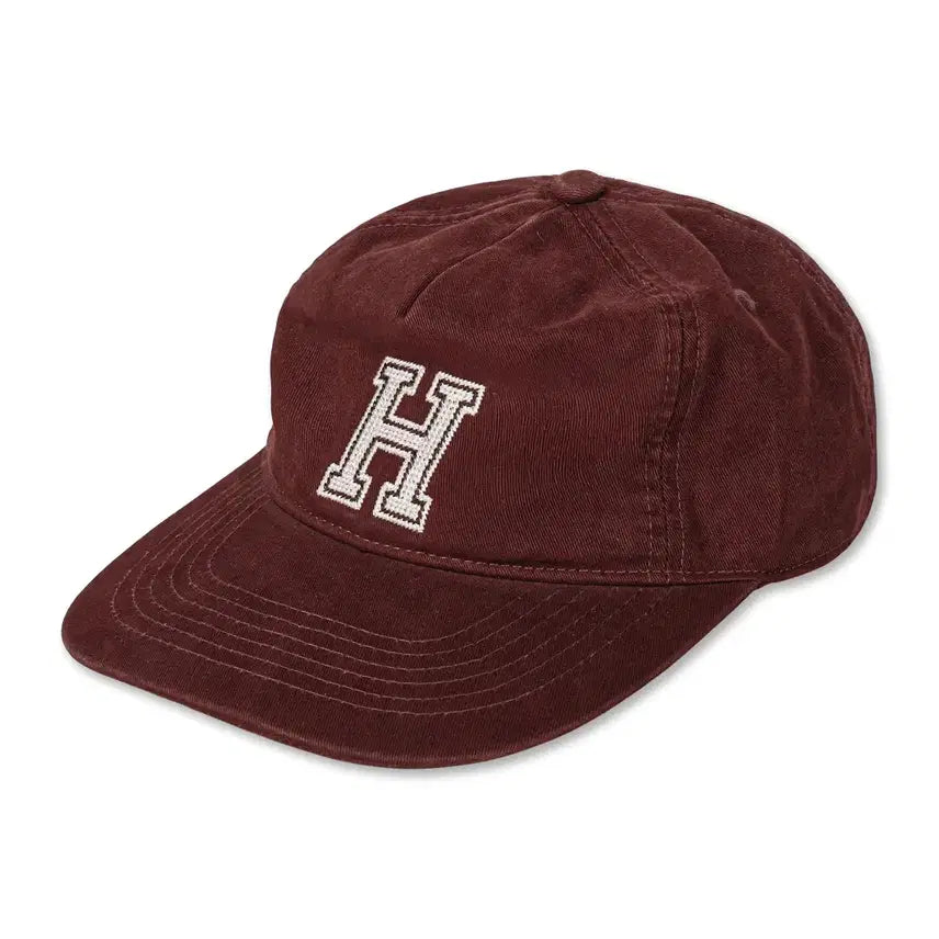 [BUNJANG] LOGAN Unionfield H Ball Cap (Burgundy) / LOGAN 유니온필드 H 볼캡 (BURGUNDY)