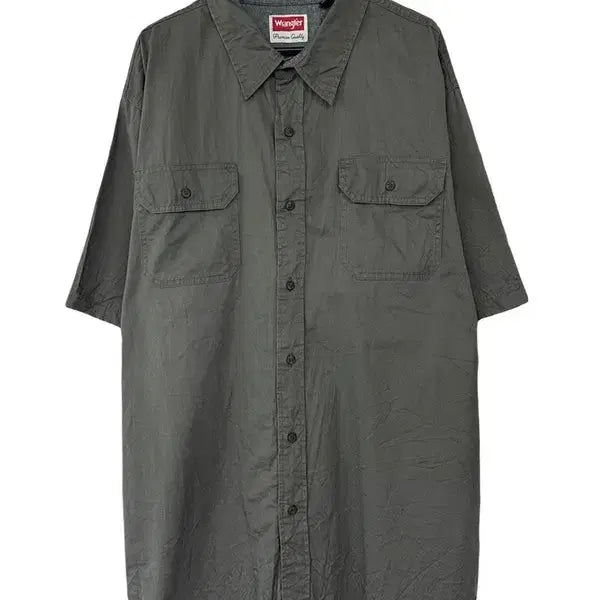 [BUNJANG] Wrangler Vintage Two-Pocket Short-Sleeve Shirt XL / [XL] WRANGLER 랭글러 빈티지 투포켓 반팔셔츠
