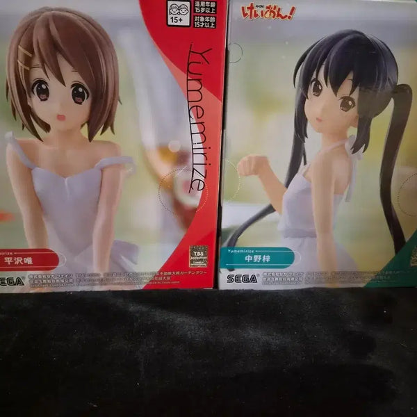 [BUNJANG] YumeMiru Risa & Yui / Azusa Nakano Figure Set (Bundle) / 유메미리즈 라사와 유이/나카노 아즈사 피규어세트(일괄판매)