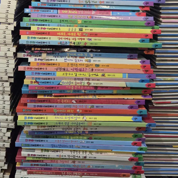 [BUNJANG] Little Storybooks Korean Tolstoy 58-Volume Set Children's Books (Used) / 리틀스토리북스 한국톨스토이 출판사 58권 세트 어린이책 중고책