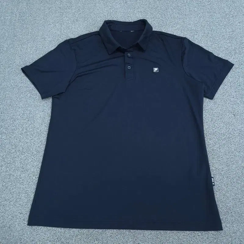 [BUNJANG] Fila Short Sleeve Polo T-Shirt Size 100 / 100 휠라 반팔 카라티 | 0720C47
