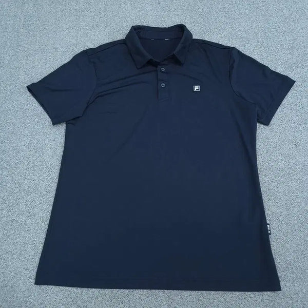 [BUNJANG] Fila Short Sleeve Polo T-Shirt Size 100 / 100 휠라 반팔 카라티 | 0720C47