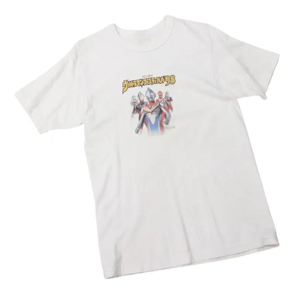 [BUNJANG] Bandai Ultraman Festival '98 Graphic T-Shirt (L) / BANDAI 반다이 빈티지 울트라맨 페스티벌 '98 그래픽 반팔티셔츠 (L)