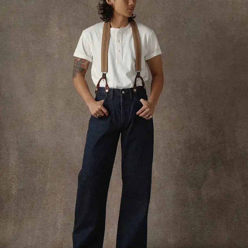 [BUNJANG] MBBKA 70s Work Denim Trousers 32inch / 엠비비카 70s 워크 데님 트라우저 32inch