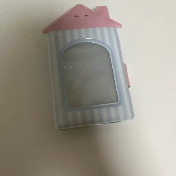 [BUNJANG] Pink House-Shaped Photocard Binder / 콜북