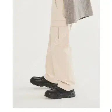 [BUNJANG] STU Cargo Pants Cream / (M) STU 카고팬츠 크림