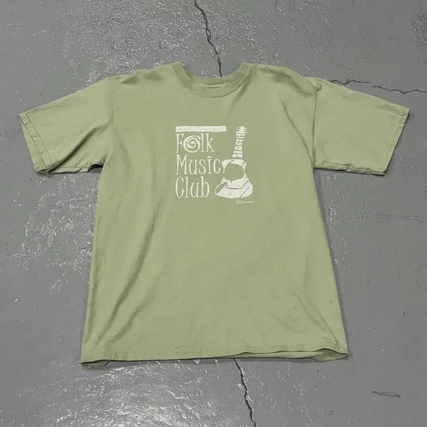 [BUNJANG] Medicine Hat Folk Music Club Gildan Vintage T-Shirt / Medicine Hat Folk Music Club 길단 빈티지 티셔츠