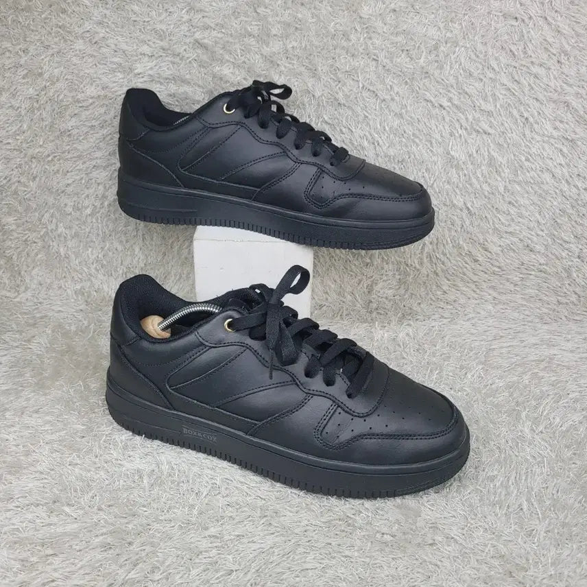 [BUNJANG] Box & Cox Black Mid Sneakers / 구제짱짱맨 250 박스앤콕스 블랙 미드 스니커즈