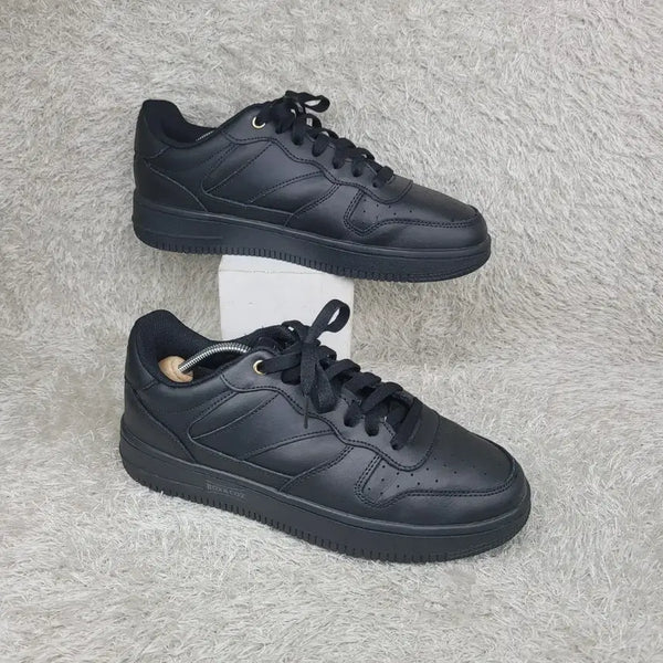 [BUNJANG] Box & Cox Black Mid Sneakers / 구제짱짱맨 250 박스앤콕스 블랙 미드 스니커즈