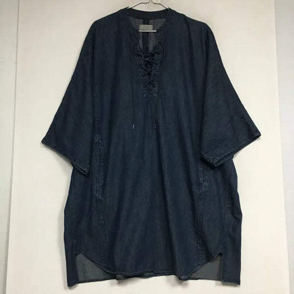[BUNJANG] Studio Tomboy Denim Short Sleeve Dress F / 스튜디오톰보이 데님 반팔 원피스 F