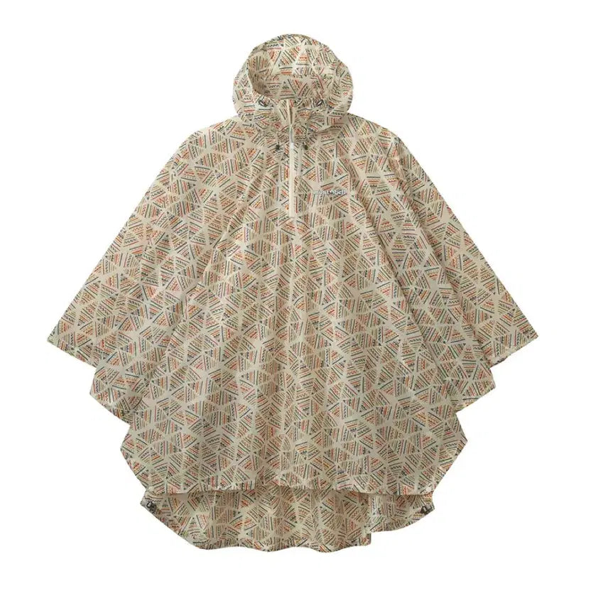[BUNJANG] Montbell Printed Rain Poncho / 몽벨 프린트 레인 판초 우의