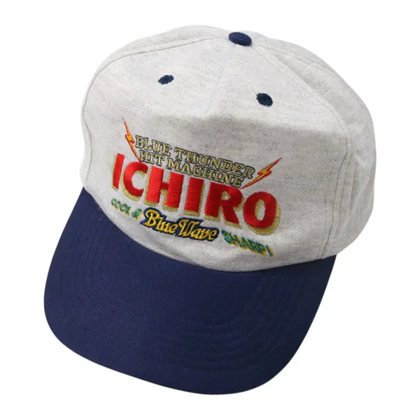 [BUNJANG] Orix BlueWave 90s Ichiro Embroidered Vintage Baseball Cap / 90s 오릭스 블루웨이브 빈티지 이치로 자수 볼캡