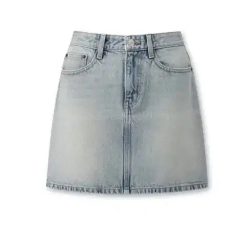 [BUNJANG] TOPTEN Light Wash Denim Skirt / 탑텐 연청색 청치마 데님 스커트