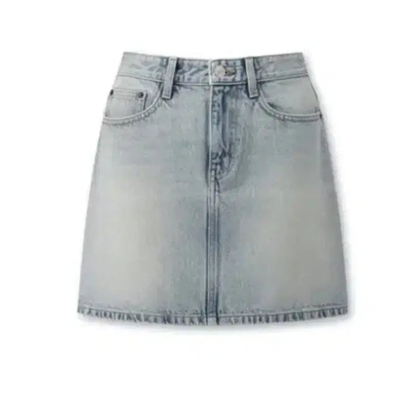 [BUNJANG] TOPTEN Light Wash Denim Skirt / 탑텐 연청색 청치마 데님 스커트