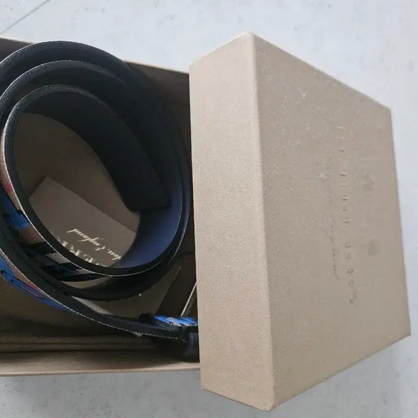 [BUNJANG] Burberry Graffiti Belt Size 90 / 버버리 그라피티 벨트 90