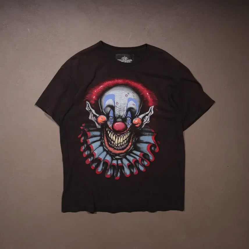 [BUNJANG] Vintage Tubular Printing T-Shirt (Size L) / 빈티지 튜블러 프린팅 반팔티셔츠 A458