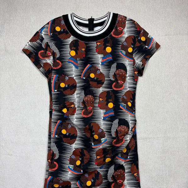 [BUNJANG] BIBA Bella Africa Pattern Dress / 정품 빔바이롤라 아프리카 패턴 원피스