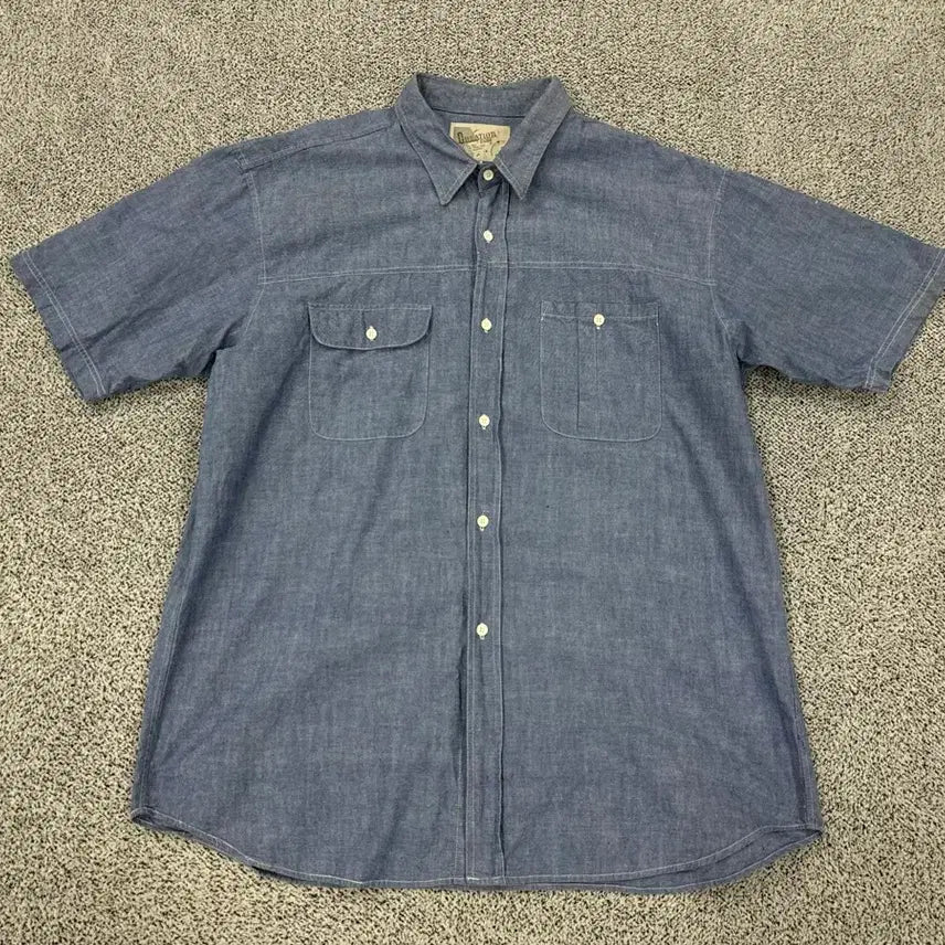 [BUNJANG] Creation Cube 90s Denim Work Shirt / creation cube 90s 데님워크셔츠