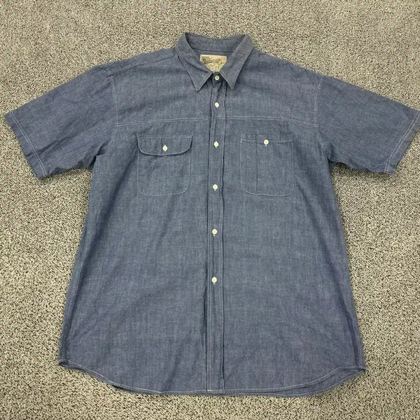 [BUNJANG] Creation Cube 90s Denim Work Shirt / creation cube 90s 데님워크셔츠