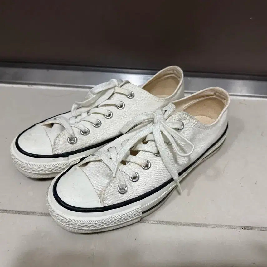 [BUNJANG] Converse Japan Low J OX White / 컨버스 재팬 로우 제이옥스 J OX 화이트 - 240사이즈