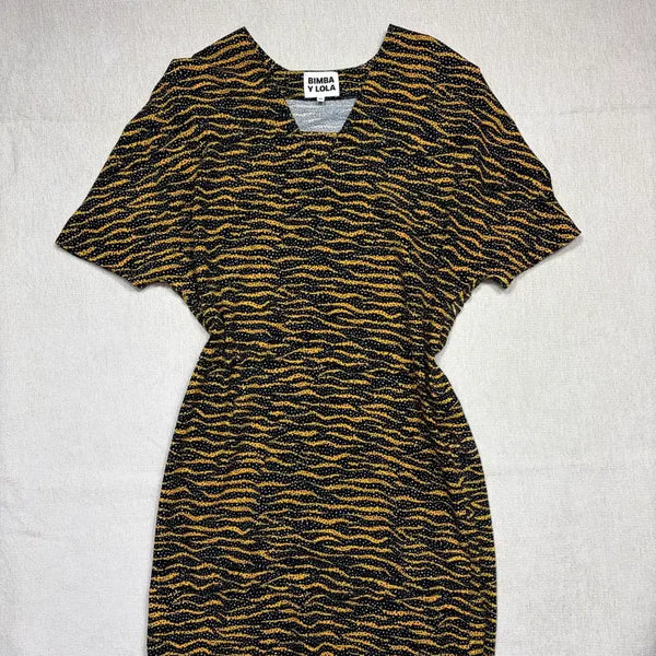 [BUNJANG] BIMBA Y LOLA Patterned Dress / 정품 빔바이롤라 패턴 원피스