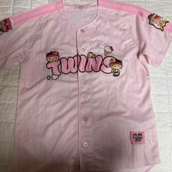 [BUNJANG] LG Twins Tanning Kitty Uniform 105 New / 엘지트윈스 태닝키티 유니폼 105 새제품 노마킹