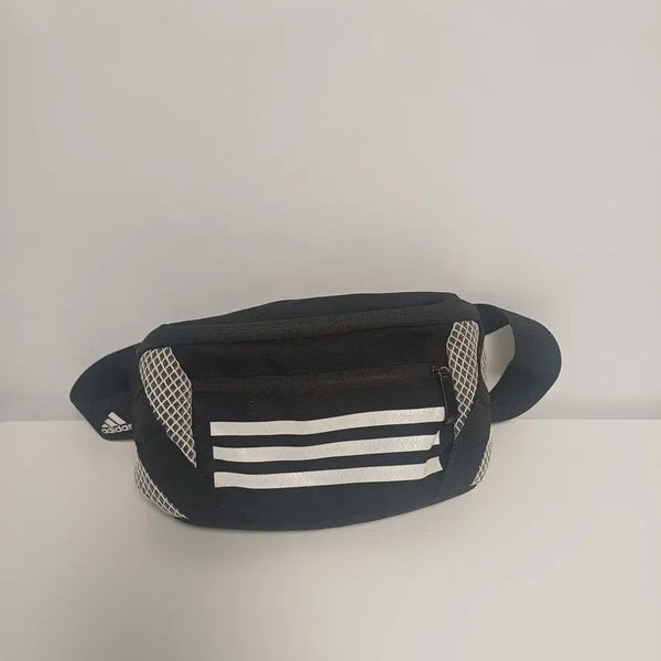 [BUNJANG] Adidas Classic 3-Stripes Mesh Mini Waist Bag (EE1075) / 아디다스 클래식 삼선 메쉬 미니 힙색 / 웨이스트백 (EE1075)
