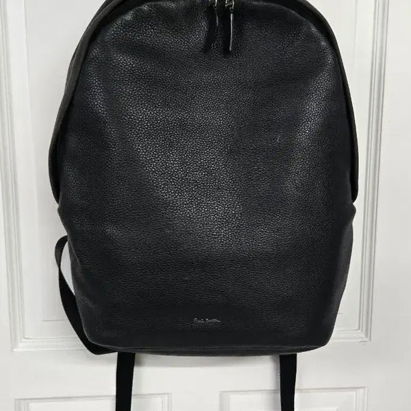 [BUNJANG] Paul Smith Vintage Leather Backpack Black / 폴스미스 빈티지 가죽 백팩 블랙
