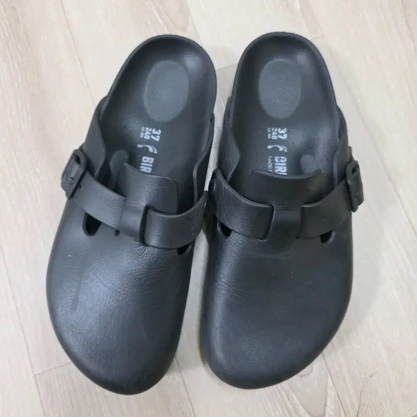 [BUNJANG] Birkenstock Boston Narrow Black Size 240 Sandals / 버켄스탁 보스턴 네로우 블랙 240