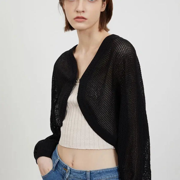 [BUNJANG] ZOOC Bolero Cardigan / 새상품 24 ZOOC 주크 볼레로 가디건