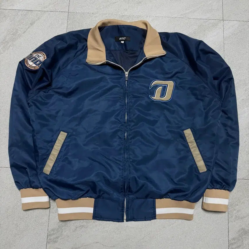 [BUNJANG] NC Dinos Baseball Zip-Up Jacket / Nc다이노스 야구 유니폼 자켓 잠바 집업
