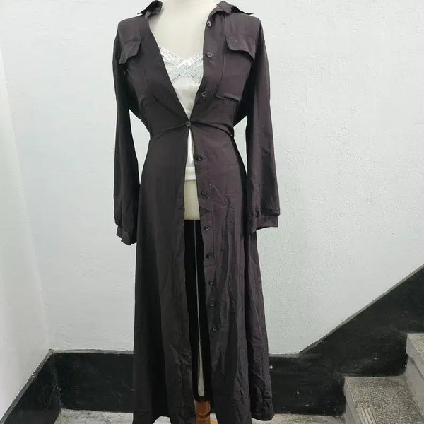 [BUNJANG] New Collection Italy Gray Long Dress Vest J6553 / NEW COLLECTION ITALY 원피스 여 66 J6553