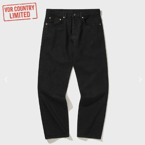 [BUNJANG] VDR Black Western Selvage Denim Jeans (Length Altered) / VDR 블랙 웨스턴 셀비지 데님 S / 기장수선 후