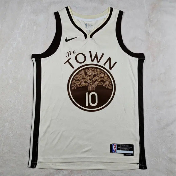 [BUNJANG] Golden State Warriors #10 BUTLER III Beige City Edition Basketball Jersey (2026) / NBA 농구복 2026형 워리어스 10호 BUTLER III 베이지 시티