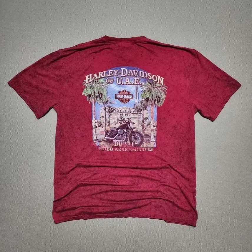 [BUNJANG] Harley-Davidson Dubai UAE Dealer T-Shirt XL / 할리데이비슨 Dubai U.A.E. Dealer 티셔츠