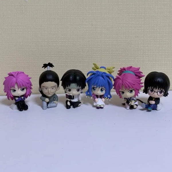 [BUNJANG] Hunter x Hunter Suwaraseta 6-Piece Figure Set / [급전] 헌터헌터 스와라세타이 6종 일괄판매
