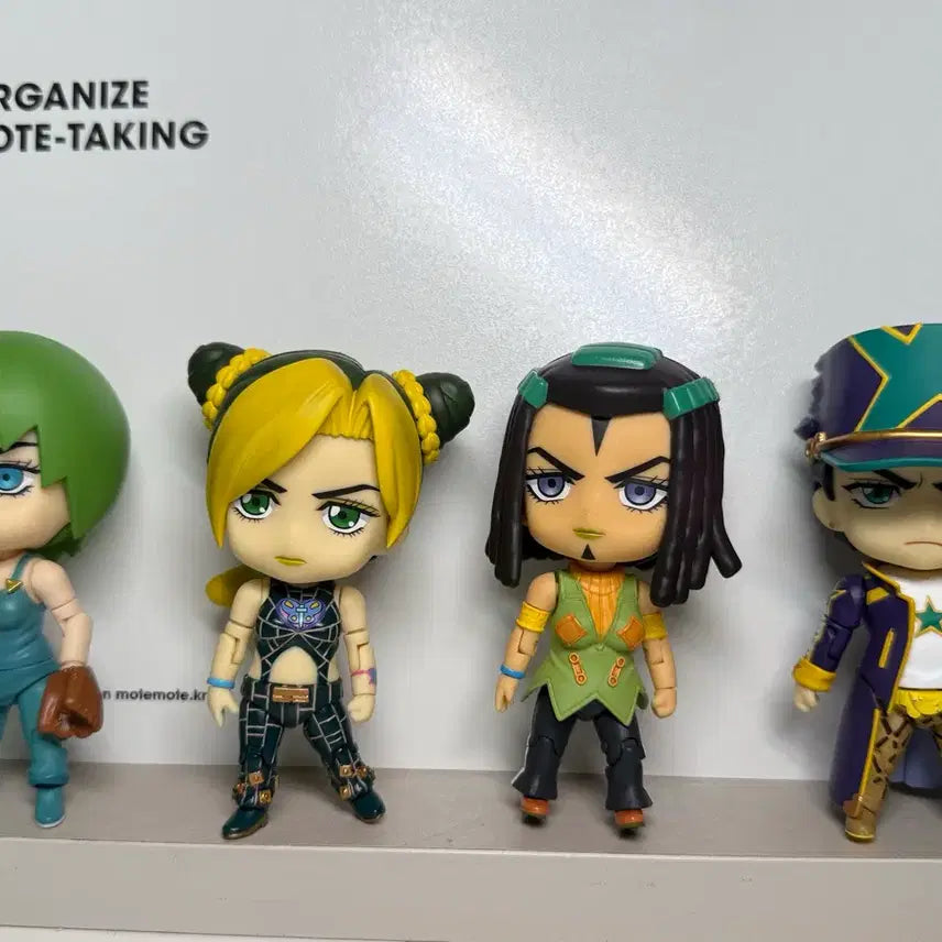 [BUNJANG] JoJo's Bizarre Adventure Part 6 Nendoroid Set (Box Not Included) / 죠죠의 기묘한 모험 6부 넨도로이드 특전 세트 (박스x)