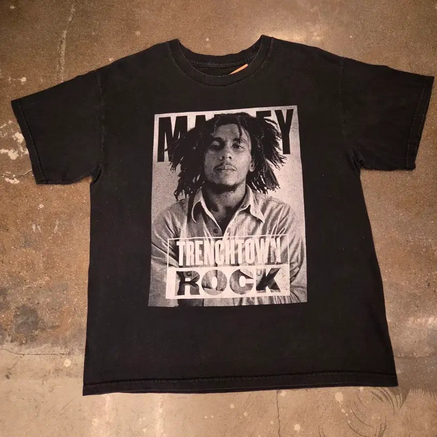 [BUNJANG] Bob Marley Trench Town Rock Vintage T-Shirt / 밥말리 Bob Marley 트렌치타운 락 빈티지 티셔츠