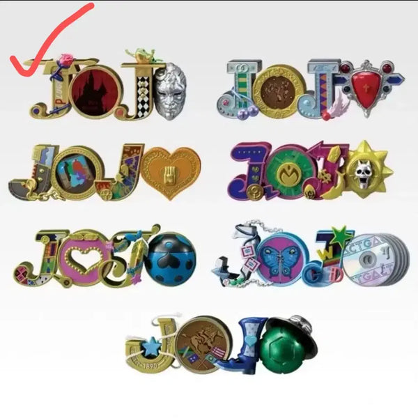 [BUNJANG] JoJo's Bizarre Adventure Logo Figure H / 죠죠의 기묘한 모험 로고 H상