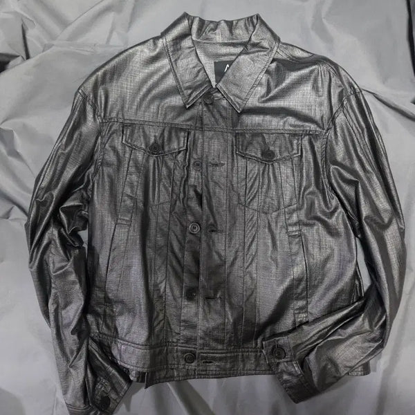 [BUNJANG] Adloff Techgrid Jacket Black / 애드오프 테크그리드 자켓 블랙