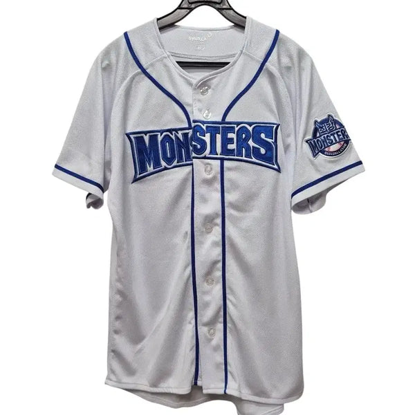 [BUNJANG] Choi Kang Monsters Guk Hae-seong Marked Baseball Uniform (Size S) / 최강 몬스터즈 국해성 마킹 유니폼
