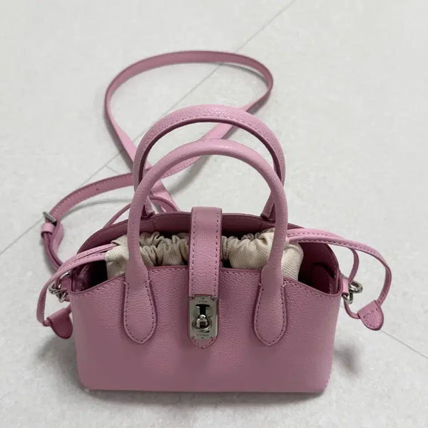 [BUNJANG] Vunque Tork Hermit Cross Small Pink Bag / 분크 토크 헐밋 크로스 스몰 핑크