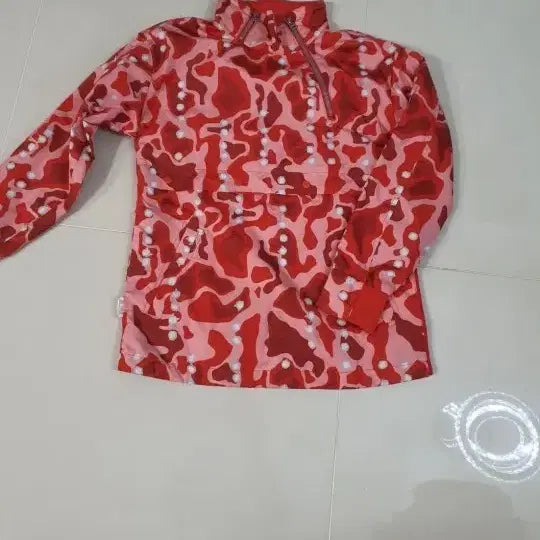 [BUNJANG] WAAC Camouflage Anorak Windbreaker Women's / 왁 골프 카모플라쥬 아노락 여성