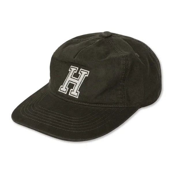 [BUNJANG] LOGAN Unionfield H Chain Embroidered Ball Cap (Charcoal) / LOGAN 유니온필드 H 볼캡 (CHARCOAL)
