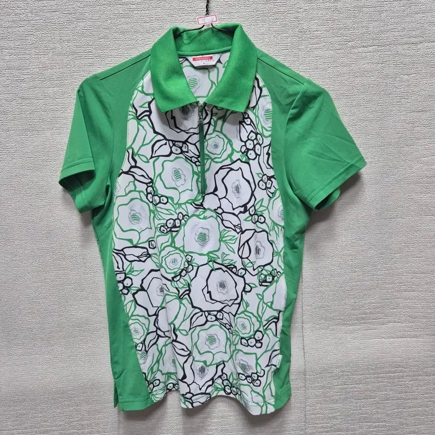 [BUNJANG] Short Sleeve Collar T-Shirt / 자414 반팔 카라 티셔츠