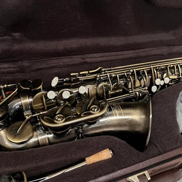 [BUNJANG] Maestro Alto Saxophone AS-100 (Antique - Full Set) / 마에스트로 알토 색소폰 (앤틱-풀구성)
