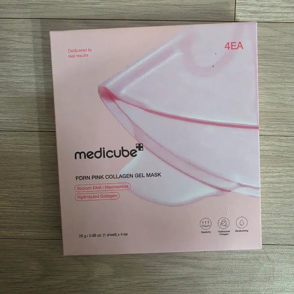 [BUNJANG] Medi-Cube PDRN Pink Collagen Gel Mask 4 Sheets / 메디큐브 PDRN 핑크 콜라겐 젤 마스크 4매